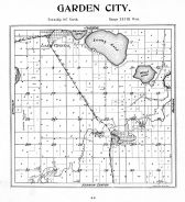 Garden City Township, Loon Lake, Crystal Lake, Mills Lake, Blue Earth County 1895